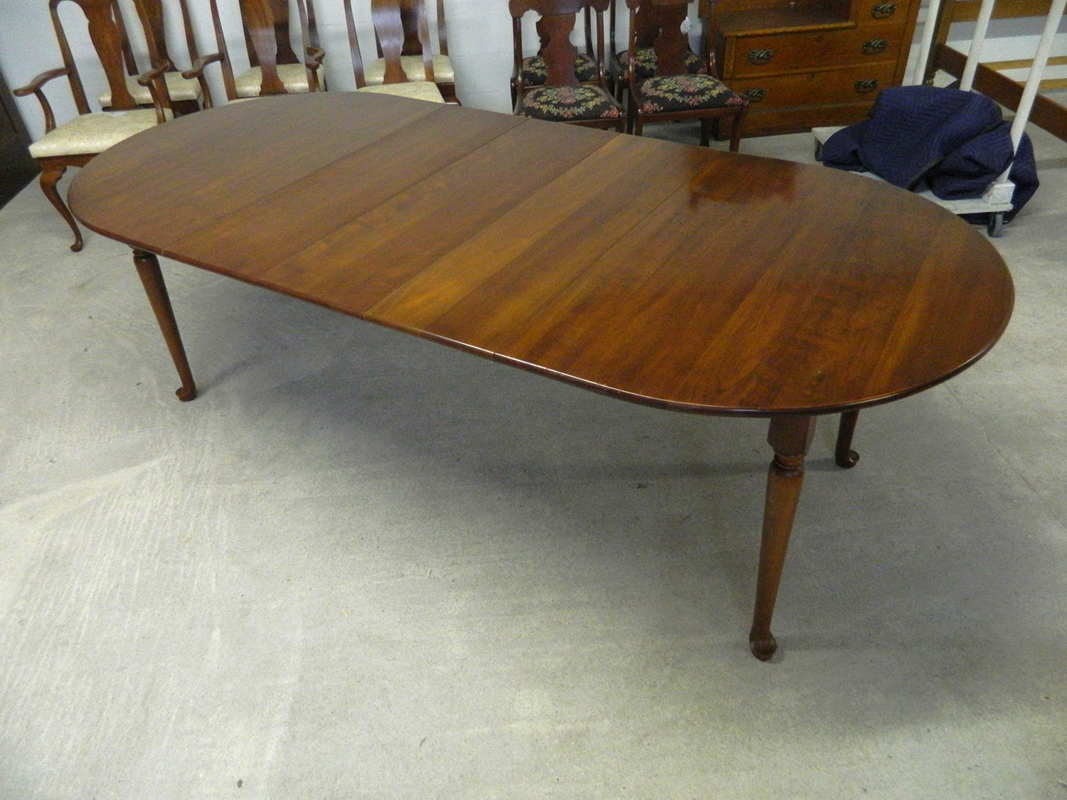 Henkel Harris Solid Wild Black Cherry Dining Table Jenkins Antiques Henkel Harris Solid Wild Black Cherry Dining Table